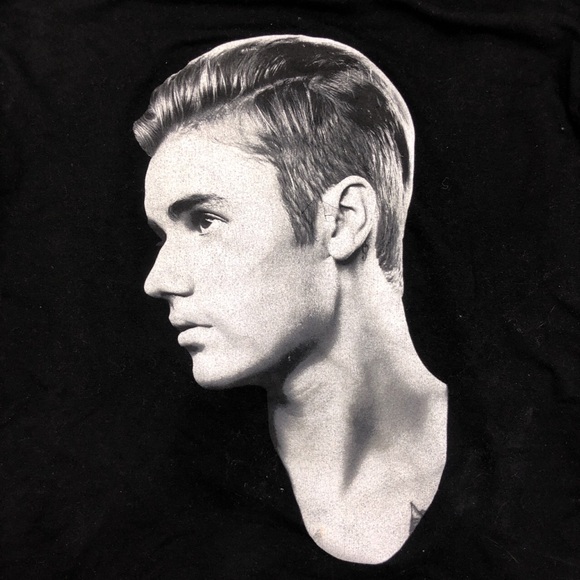 Official Justin Bieber - Black Long Sleeve - Picture 3 of 4
